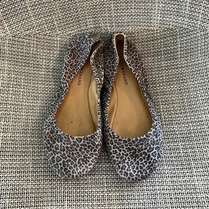 Lucky brand cheetah flats